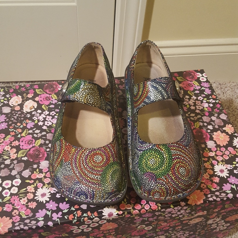 Multicolor Algeria Mary janes